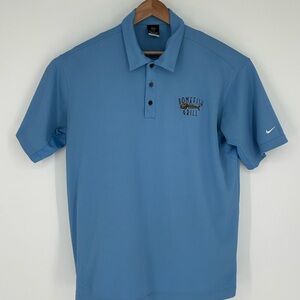 Nike Golf Polo Shirt Men’s Fit Dry Bonefish Grill Embroidered Sz XL Blue Z1